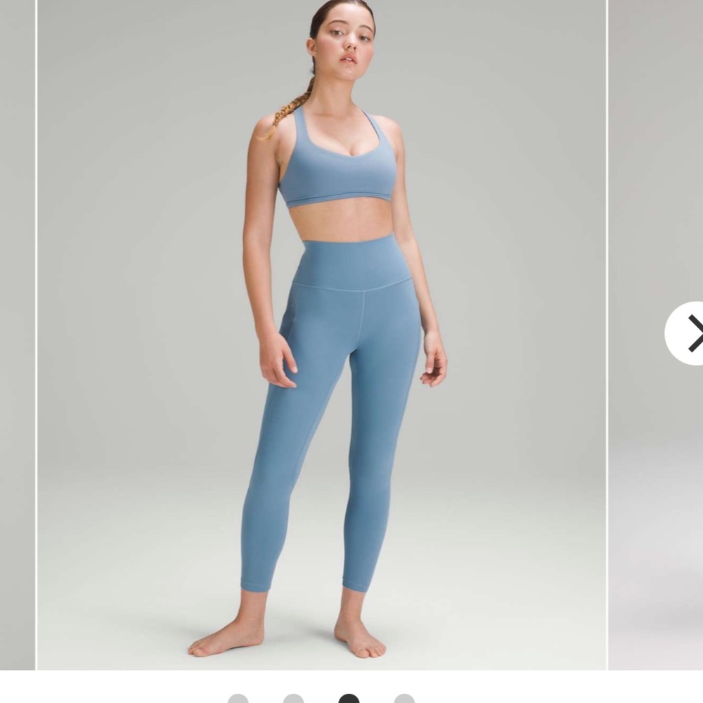 lululemon athletica Align 25” Blue Leggings